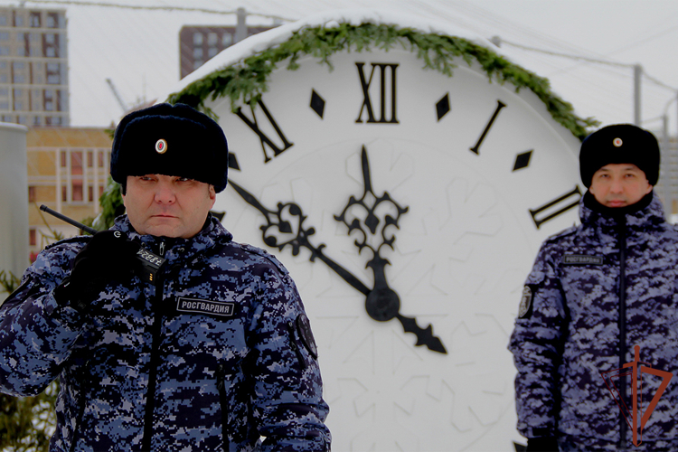 Росгвардейцы обеспечили безопасность в новогоднюю ночь на Урале