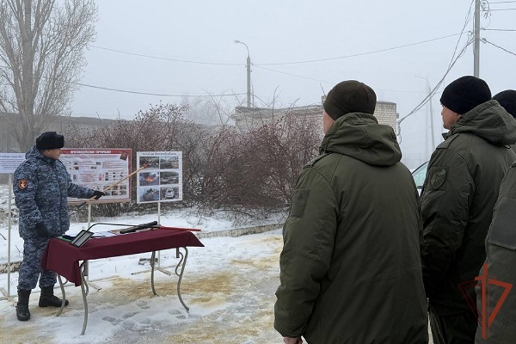 В Южном округе Росгвардии начался зимний период обучения