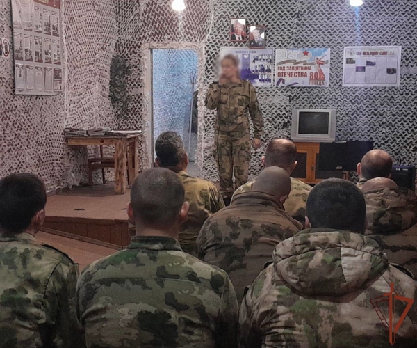 Концертная бригада образцово-показательного оркестра Росгвардии выступила в ЛНР