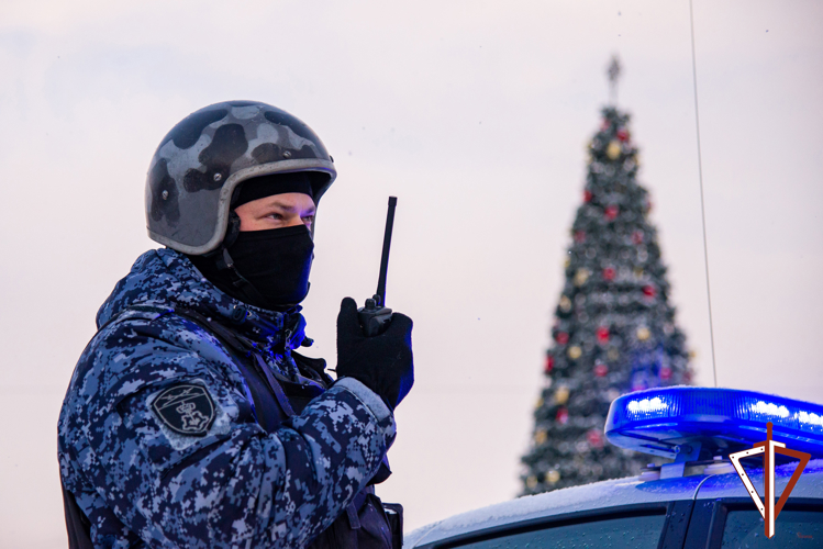 Росгвардия обеспечила правопорядок и общественную безопасность  в новогоднюю ночь