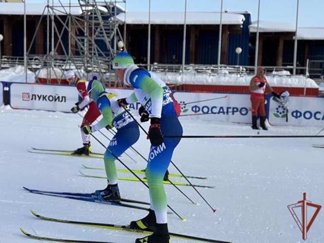 В Сыктывкаре завершились чемпионаты Росгвардии по лыжным гонкам и служебному двоеборью