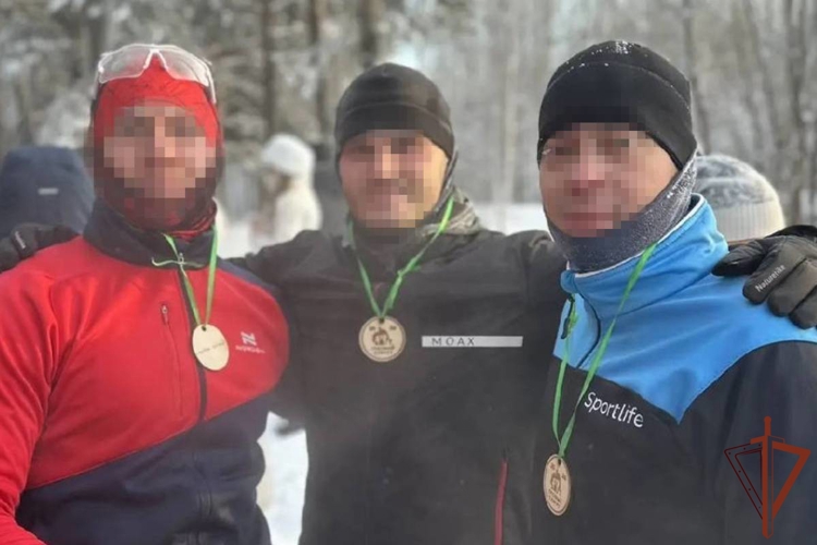 На Урале росгвардейцы принимают участие в спортивных мероприятиях в рамках новогодних и рождественских праздников