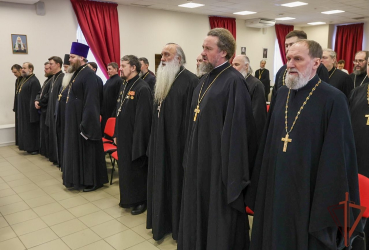 В главном храме Росгвардии прошло заседание секции XXXIV Международных Рождественских чтений