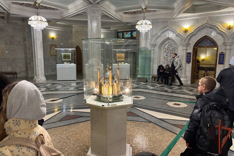 Дети курских росгвардейцев совершили новогоднее путешествие в Казань
