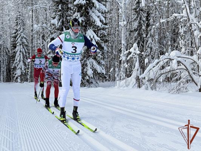 В Сыктывкаре завершились чемпионаты Росгвардии по лыжным гонкам и служебному двоеборью