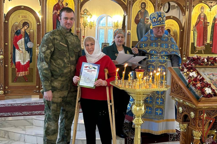 Накануне Рождества Христова личный состав Росгвардии принял участие в праздничных мероприятиях и торжественных богослужениях на Урале
