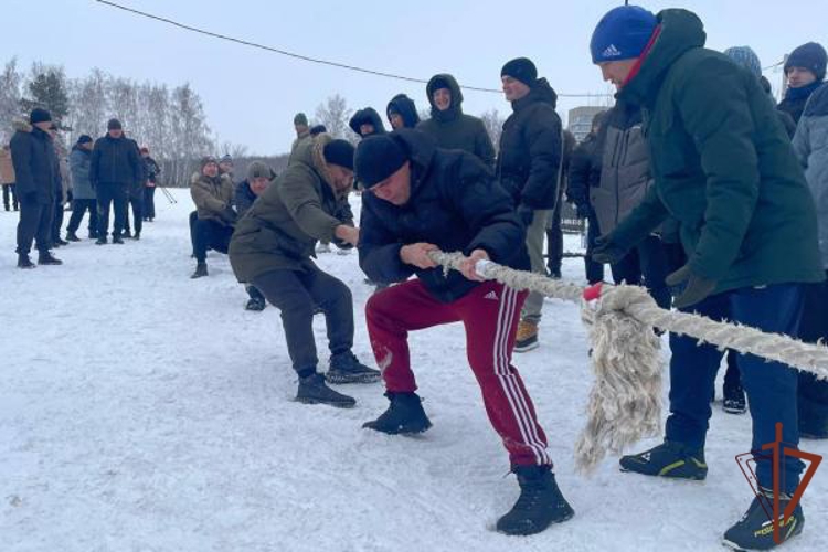 В Сибири сотрудники и военнослужащие Росгвардии провели цикл праздничных спортивных мероприятий
