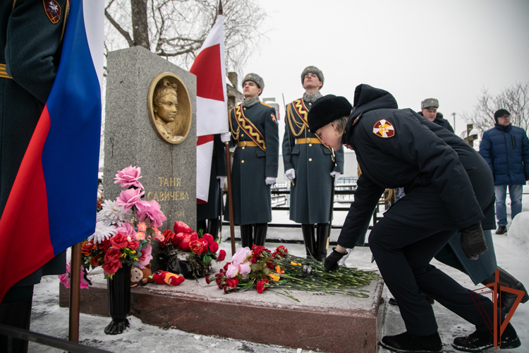 В Нижегородской области росгвардейцы почтили память ленинградской школьницы Тани Савичевой