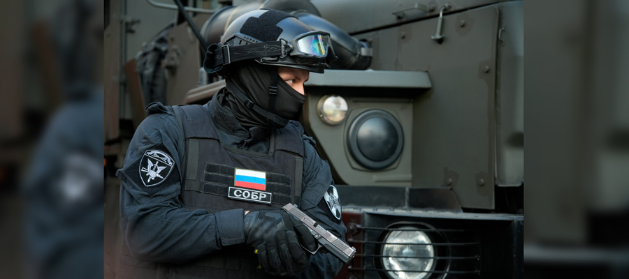 При силовой поддержке спецназа Росгвардии в Москве задержаны подозреваемые в совершении диверсий