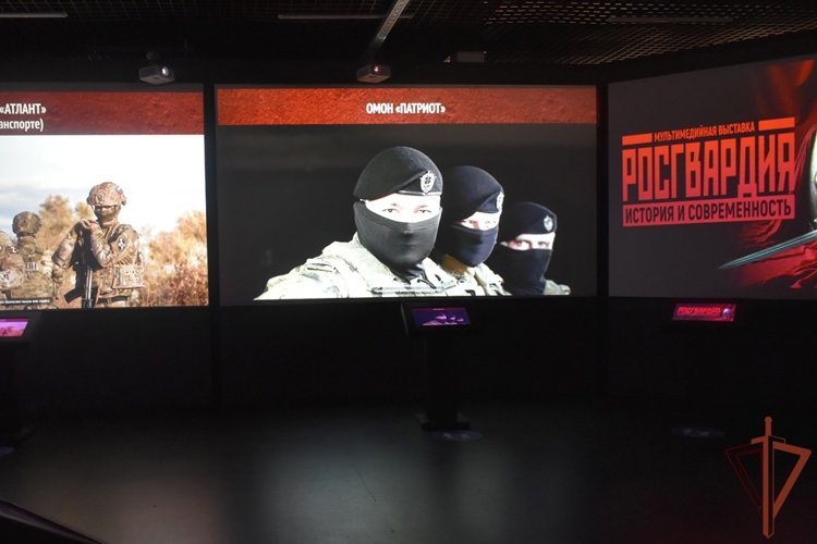  В Саратове открыта масштабная мультимедийная выставка «Росгвардия. История и современность», посвященная юбилею ведомства (видео)