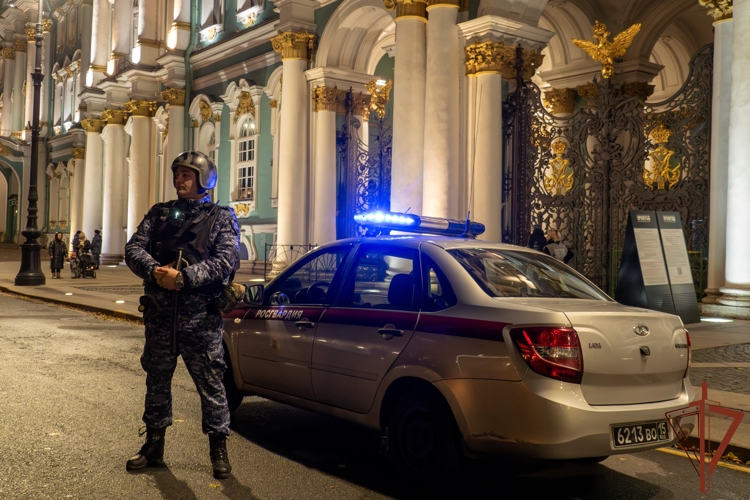 В Санкт-Петербурге росгвардейцы задержали посетителя Эрмитажа, нанесшего повреждения экспонату