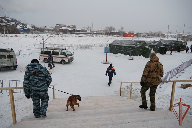 На Дальнем Востоке росгвардейцы приступили к мероприятиям в рамках празднования Крещения Господня