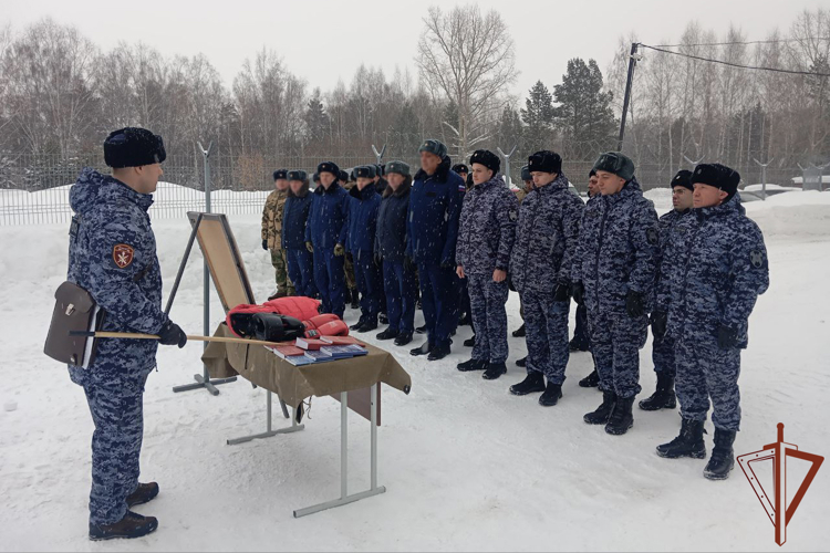 Зимний период подготовки стартовал в Сибирском округе Росгвардии