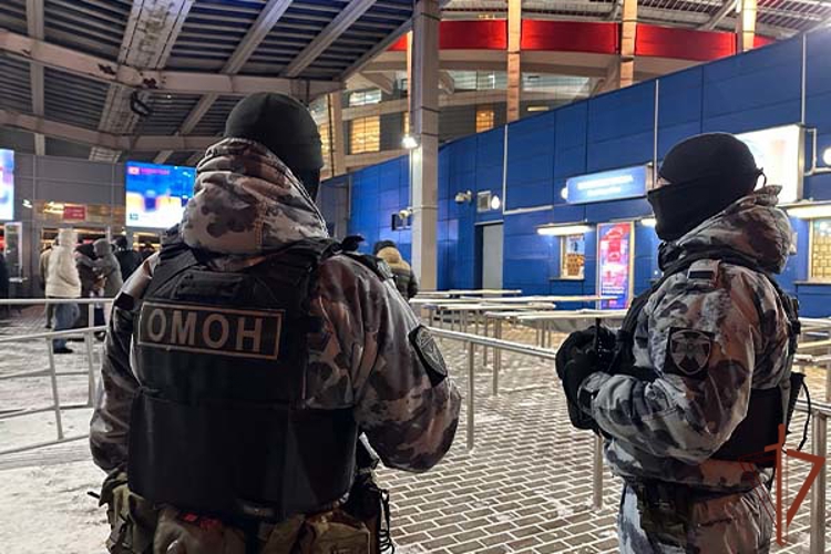 Росгвардия обеспечила безопасность матчей КХЛ в Москве