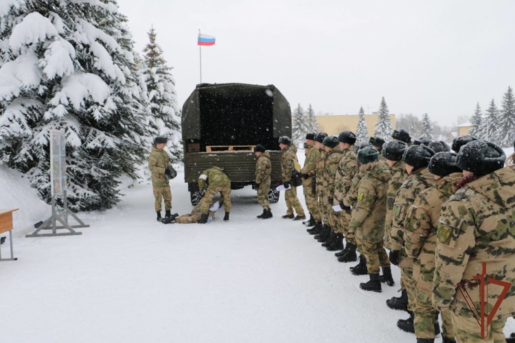 В Центральном округе Росгвардии стартовал зимний период обучения