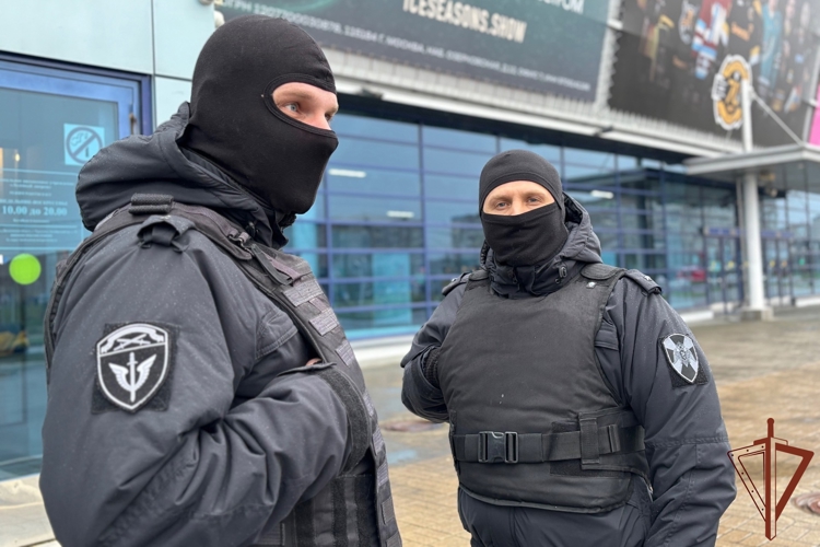 В Санкт-Петербурге и Череповце росгвардейцы обеспечили безопасность хоккейных матчей