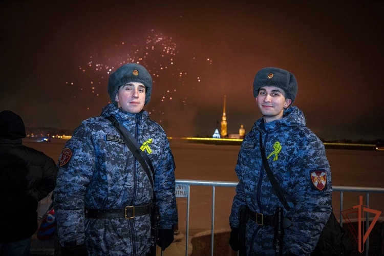 Росгвардейцы обеспечили безопасность мероприятий ко Дню полного освобождения Ленинграда от фашистской блокады