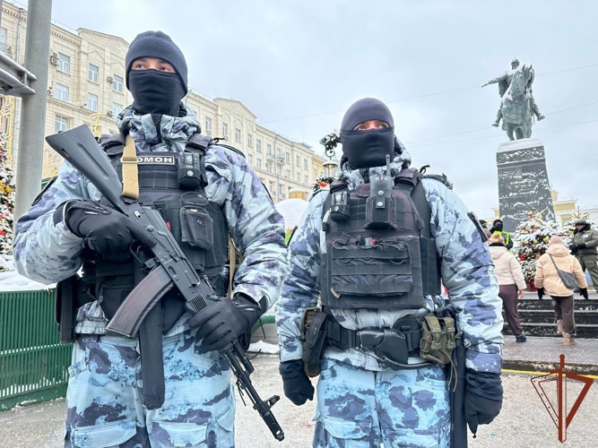 Росгвардия подвела итоги охраны общественного порядка новогодних праздников (видео)