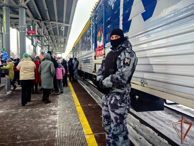 Росгвардия подвела итоги охраны общественного порядка новогодних праздников (видео)