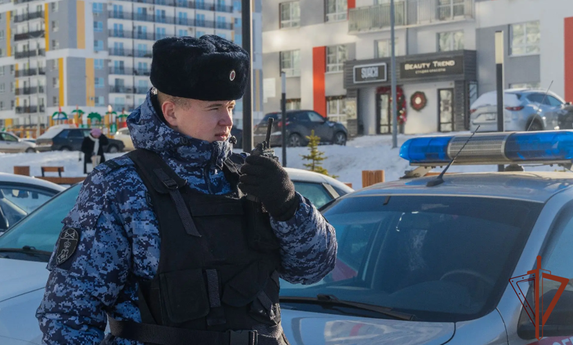 Росгвардия подвела итоги охраны общественного порядка новогодних праздников (видео)