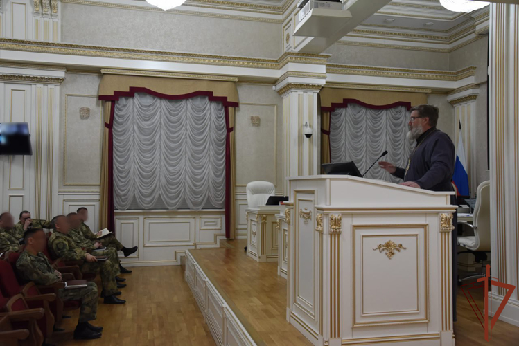 В преддверии Крещения Господня с росгвардейцами Сибири проведён цикл духовно-просветительских бесед