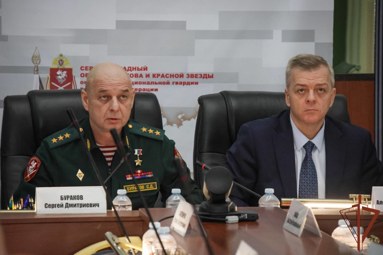 В Санкт-Петербурге состоялось заседание Военного совета Северо-Западного округа Росгвардии