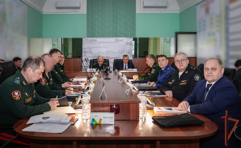 В Санкт-Петербурге состоялось заседание Военного совета Северо-Западного округа Росгвардии