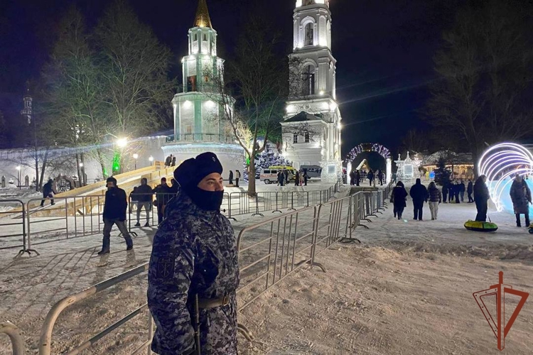 В Приволжье росгвардейцы обеспечили безопасность граждан в праздник Крещения Господня