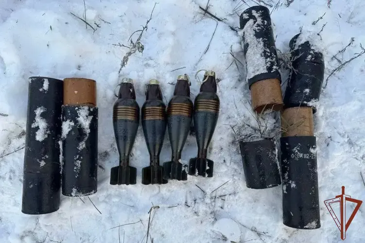 Росгвардейцы обнаружили тайники с боеприпасами в ЛНР