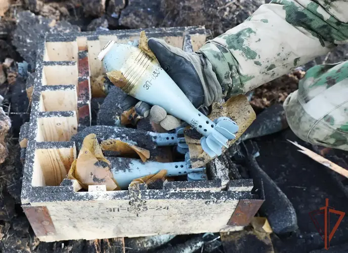 Росгвардейцы уничтожили боеприпасы, изъятые из схронов ВСУ (видео)