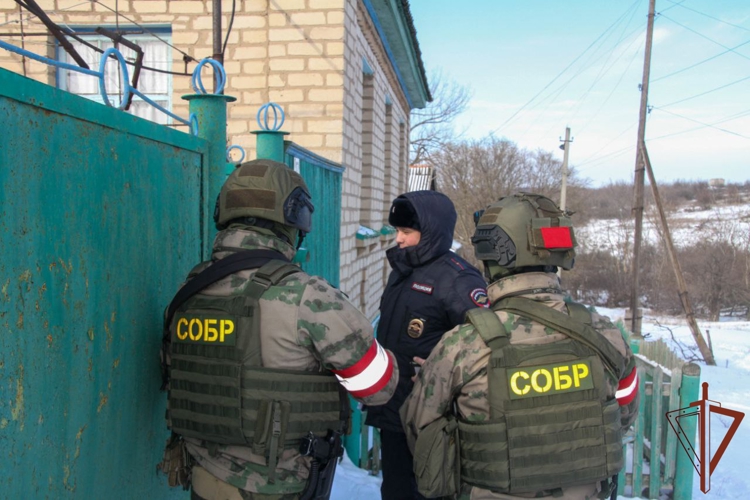 Работу подразделений Росгвардии по борьбе с БПЛА и поиску схронов в ЛНР продемонстрировали репортерам телеканала «НТВ» (видео)
