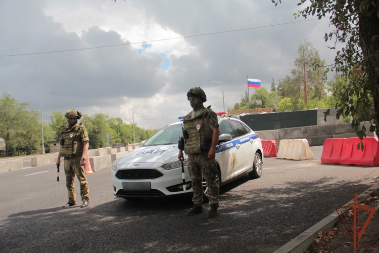 Подразделения ВАИ Росгвардии выполняют задачи в зоне СВО (видео)