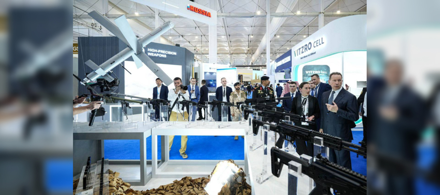 Директор Росгвардии генерал армии Виктор Золотов посетил международную оборонную выставку в Королевстве Саудовская Аравия