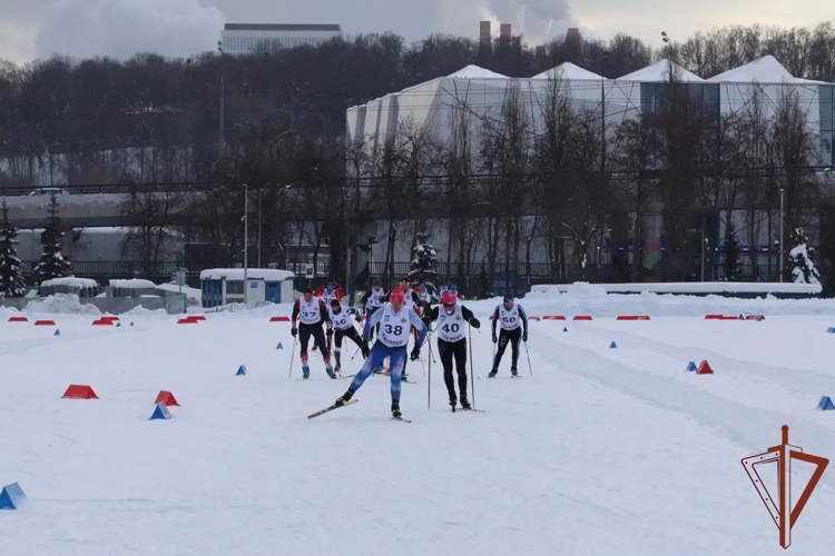 В Росгвардии состоялся чемпионат по лыжным гонкам
