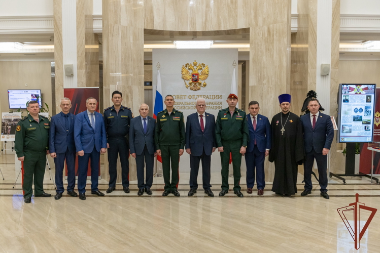 В Совете Федерации открылась выставка Центрального музея Росгвардии (видео)