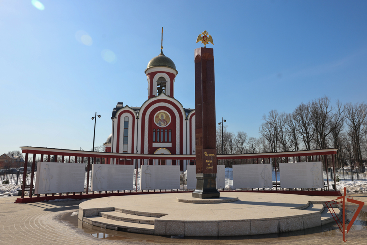 В главном храме Росгвардии состоялось богослужение, посвященное дню войск национальной гвардии