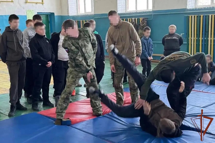 Росгвардейцы в Запорожской области участвуют в акции «Дни Росгвардии»