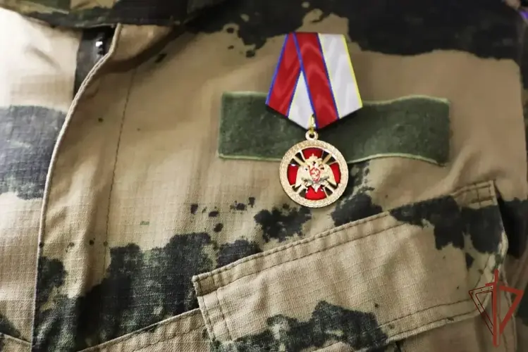 Военнослужащим и сотрудникам Росгвардии в ДНР вручены награды