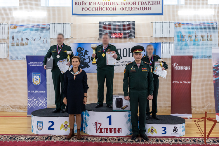 В Росгвардии наградили победителей и призеров чемпионата по шахматам
