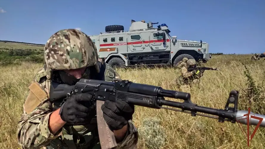 Полуостров Крым – под надежной защитой войск национальной гвардии Российской Федерации