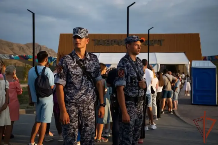 Полуостров Крым – под надежной защитой войск национальной гвардии Российской Федерации