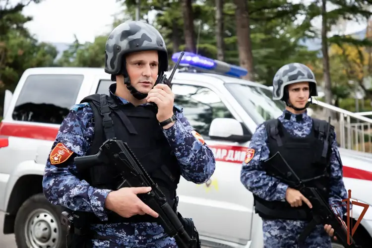 Полуостров Крым – под надежной защитой войск национальной гвардии Российской Федерации