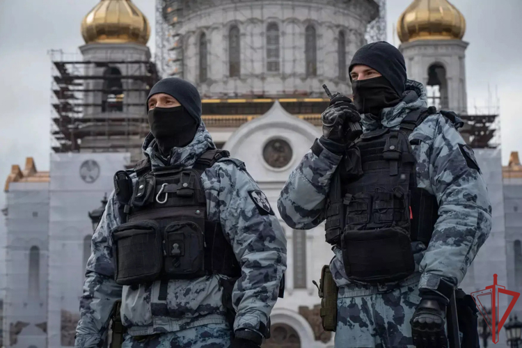 Росгвардия обеспечила охрану общественного порядка во время празднования Пасхи