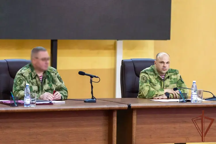 В Росгвардии стартовал учебный сбор с кандидатами на поступление в военные образовательные организации высшего образования