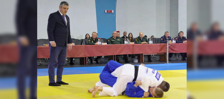 В Росгвардии проходит чемпионат по дзюдо