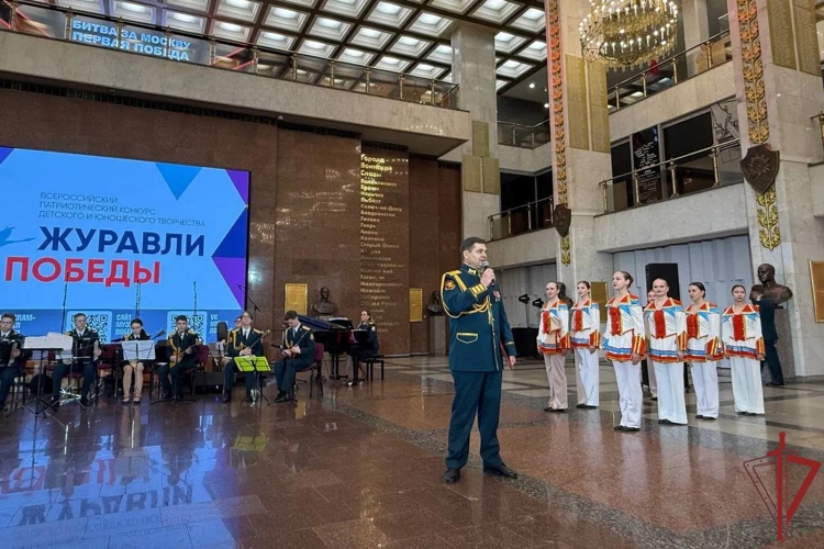 Состоялся концерт детского ансамбля Росгвардии в рамках фестиваля «Журавли Победы»