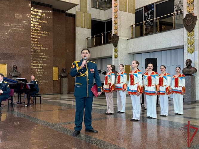 Состоялся концерт детского ансамбля Росгвардии в рамках фестиваля «Журавли Победы»