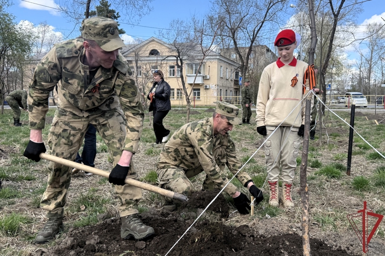 Росгвардия проводит мероприятия в честь 81-й годовщины Победы во всех округах войск национальной гвардии