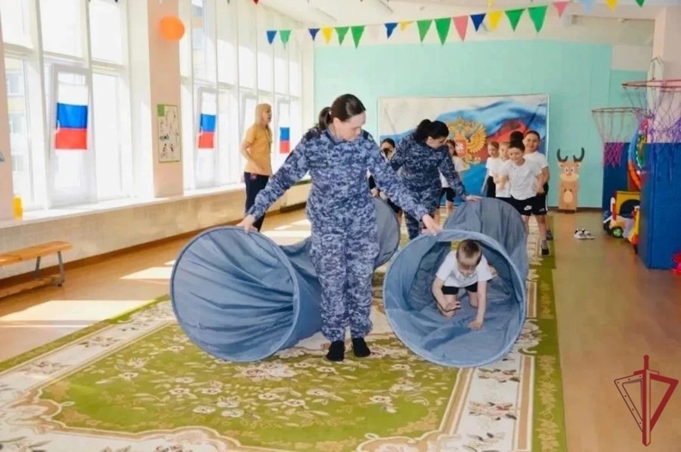 Росгвардия проводит праздничные мероприятия, посвященные Международному дню защиты детей