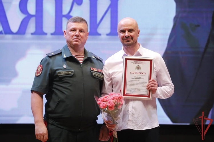 В Центральной войсковой комендатуре Росгвардии состоялся музыкально-поэтический вечер Влада Маленко